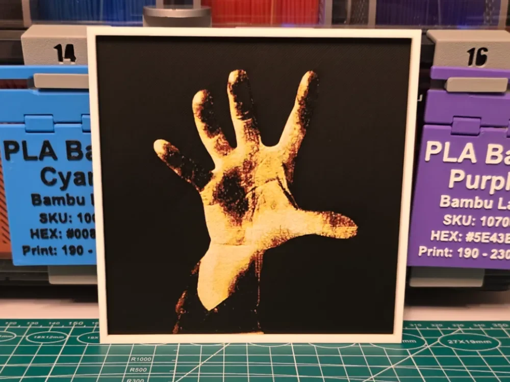 HueForge model: System of a Down "System of a Down" Album Art by Lumpy3D