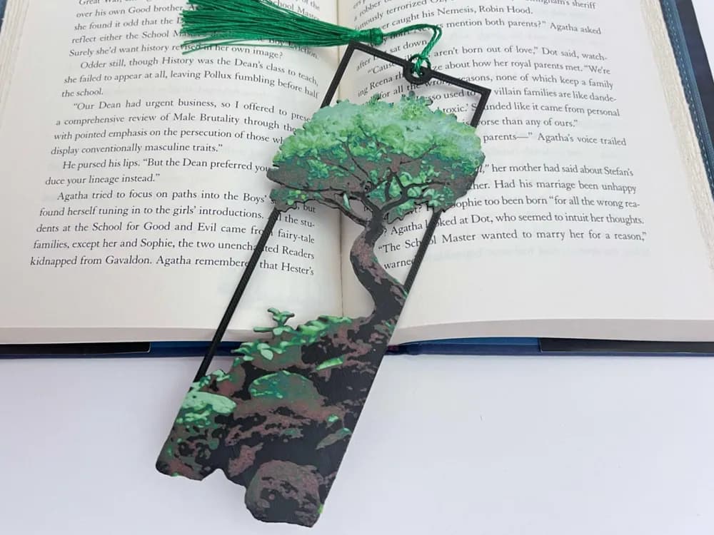 Bonsai - Bookmark by 3djd HueForge model: Bonsai - Bookmark by 3djd