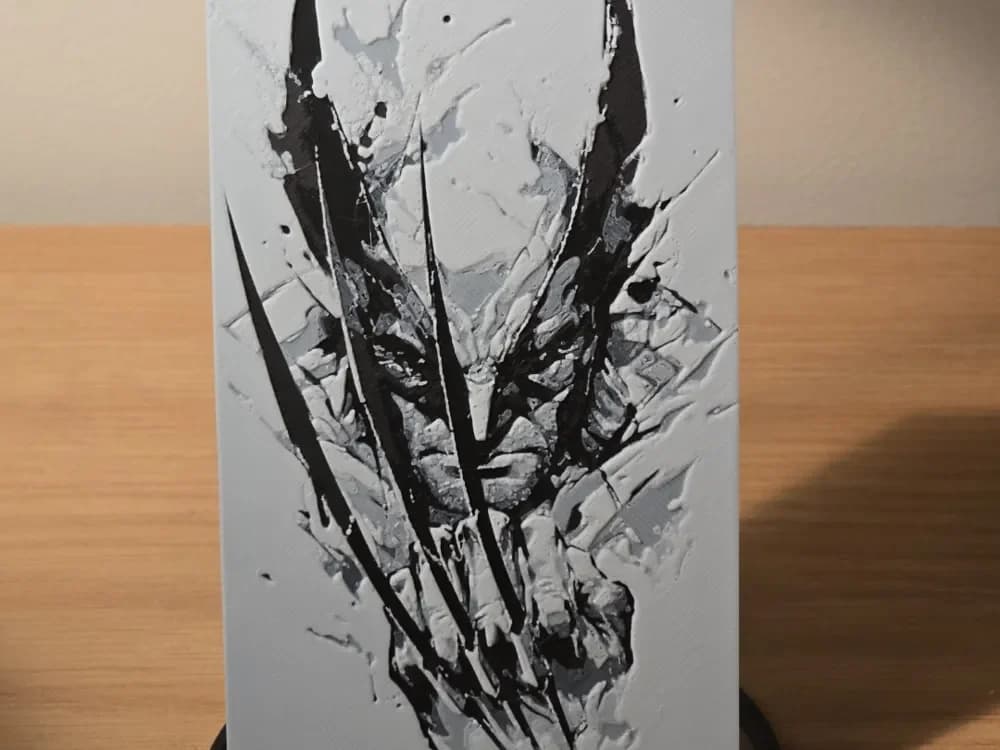 Hueforge - X-Men - Wolverine 1 by FxD | Function-X-Design HueForge model: Hueforge - X-Men - Wolverine 1 by FxD | Function-X-Design