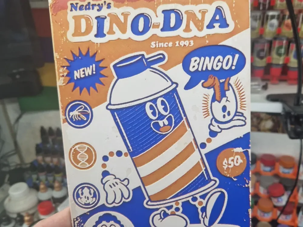 Jurassic Park Hueforge - Dino DNA Jurassic Park Hueforge - Dino DNA