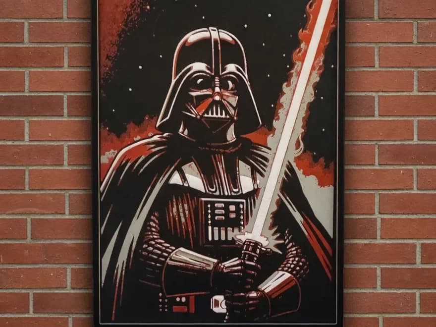 Dark Vader by World of Glt 3d HueForge model: Dark Vader by World of Glt 3d