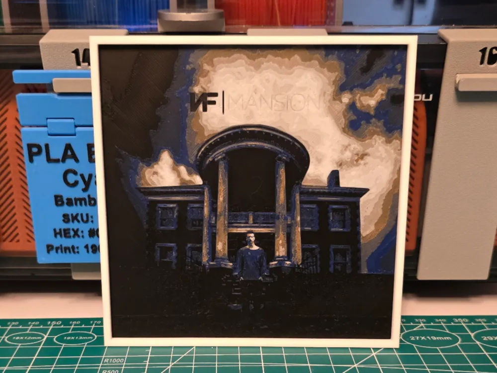 NF "Mansion" Album - Hueforge Art by Lumpy3D HueForge model: NF "Mansion" Album - Hueforge Art by Lumpy3D
