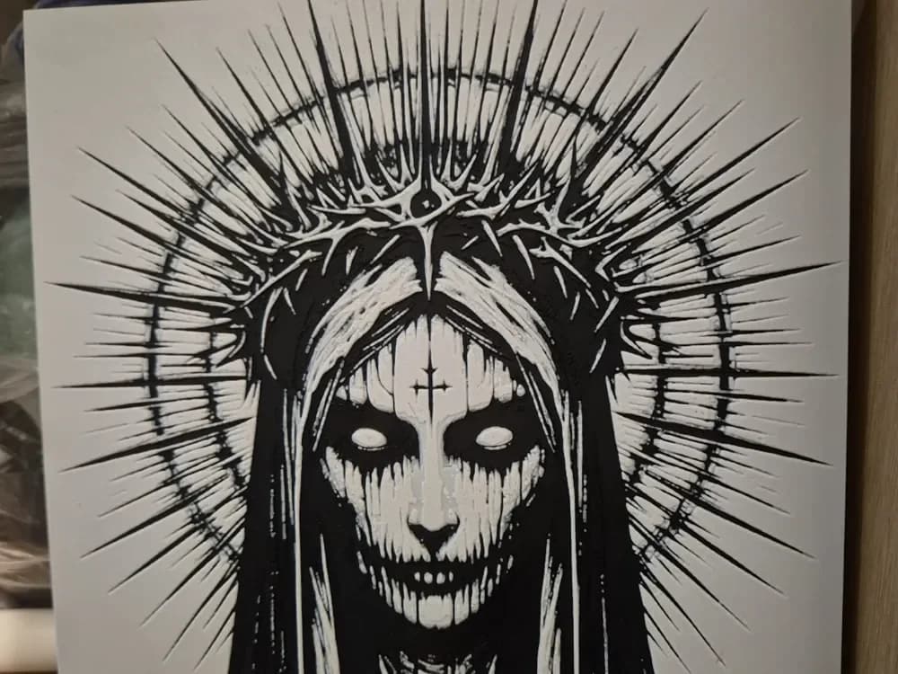 psycho nun hueforge by Buntsta HueForge model: psycho nun hueforge by Buntsta