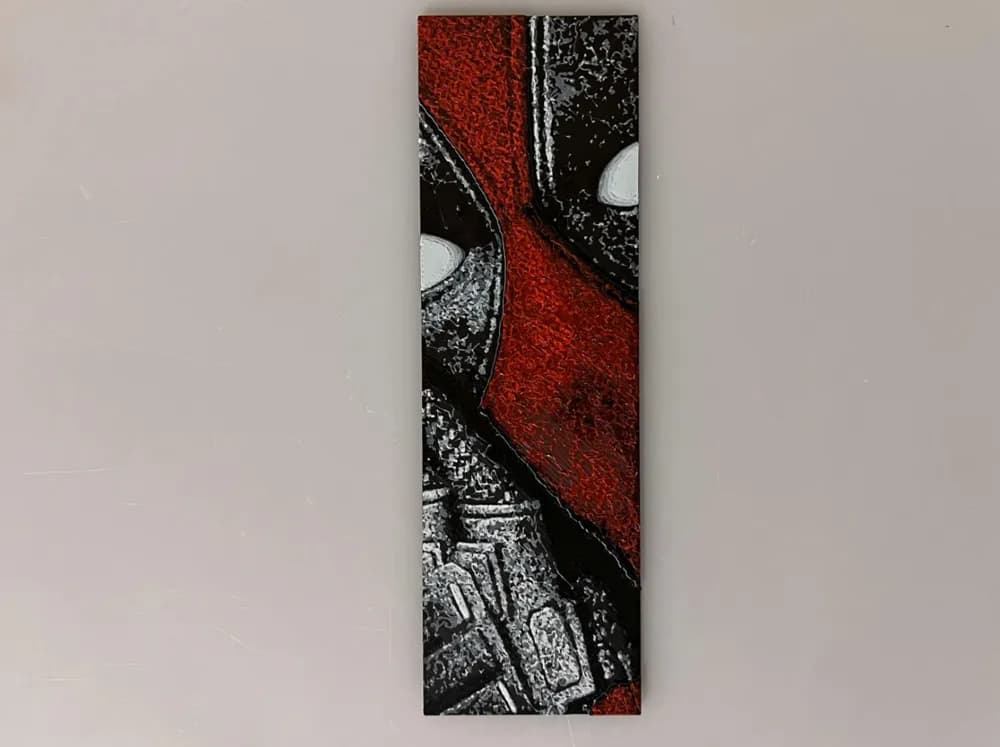 Deadpool Shocked Closeup - Bookmark