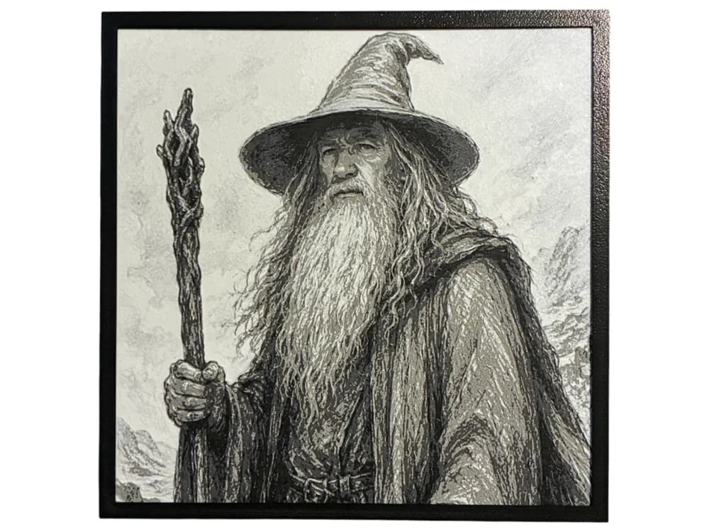Gandalf the Grey | Framed Hueforge Wall Art Gandalf the Grey | Framed Hueforge Wall Art