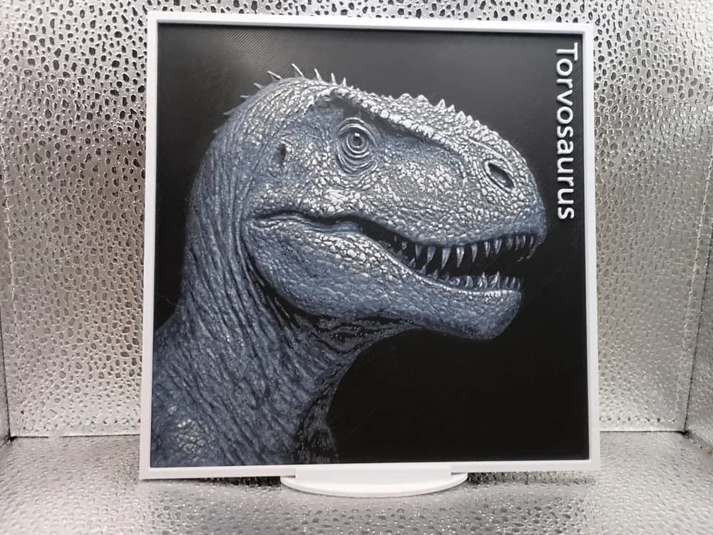 Torvosaurus hueforge by Borishotch Industries HueForge model: Torvosaurus hueforge by Borishotch Industries