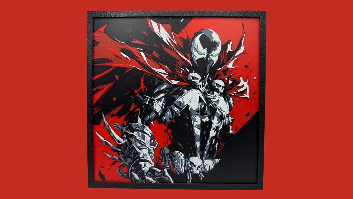 HueForge model: Spawn by Canadian Gamer