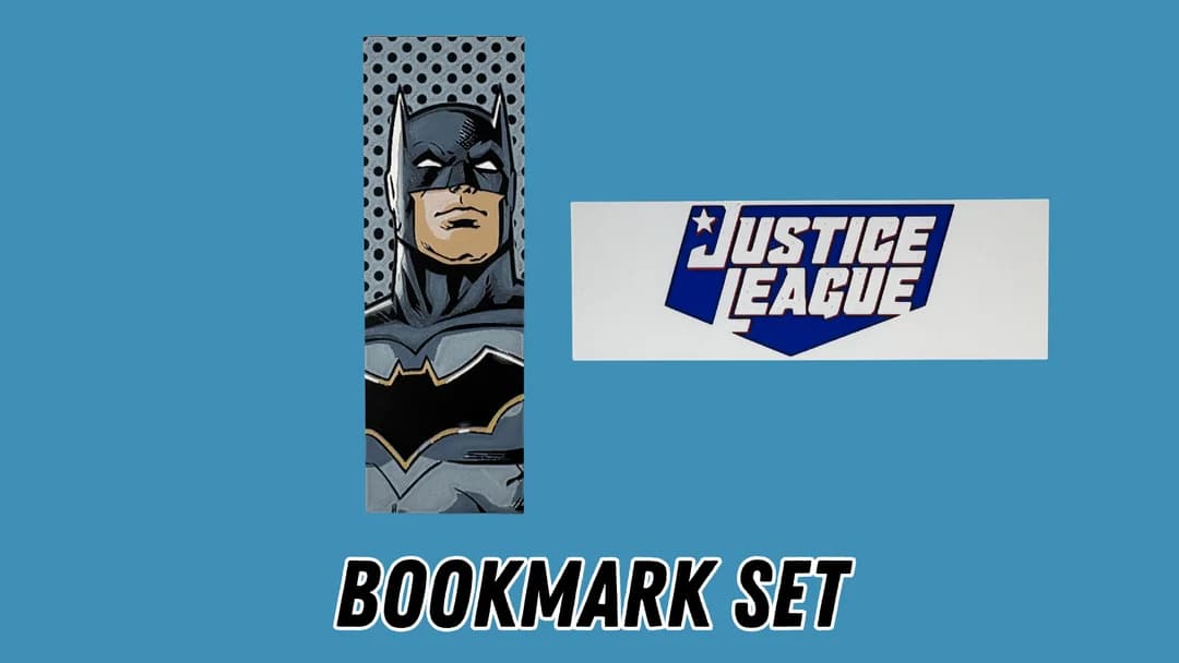 Batman and Justice League Logo - DC Comics Bookmark Set by Canadian Gamer HueForge model: Batman and Justice League Logo - DC Comics Bookmark Set by Canadian Gamer