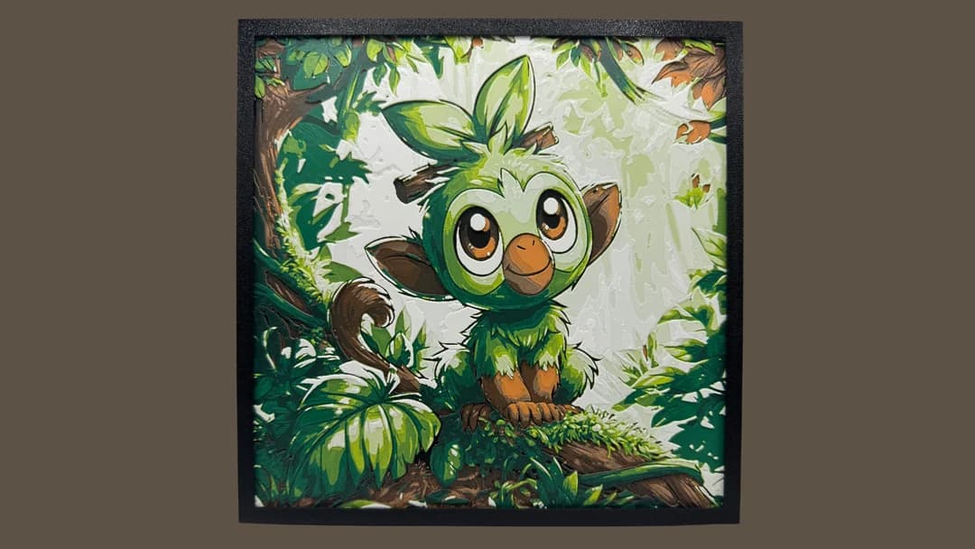 Grookey - Pokemon Hueforge Grookey - Pokemon Hueforge