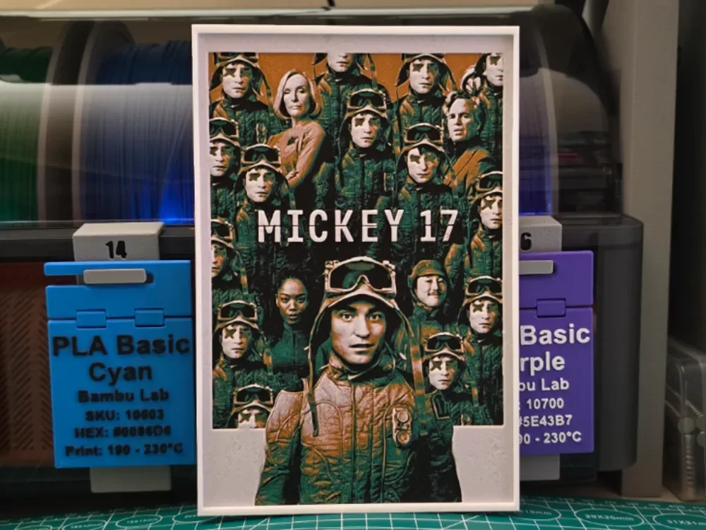 Mickey 17 Movie Poster - Hueforge Art