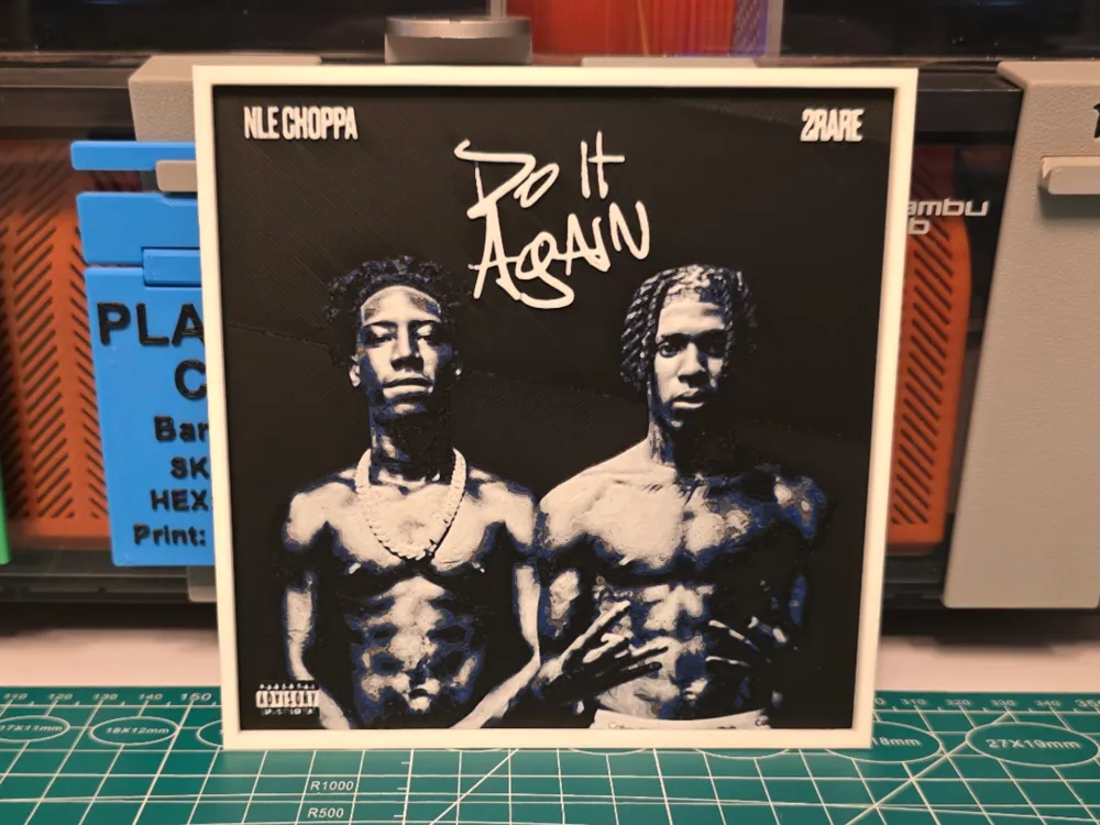 NLE Choppa "Do It Again" Single - Hueforge Art NLE Choppa "Do It Again" Single - Hueforge Art