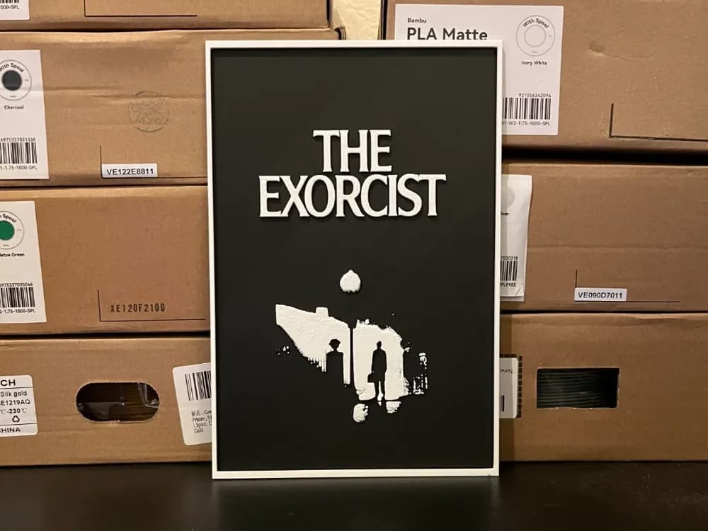 The Exorcist Hueforge by Estiv HueForge model: The Exorcist Hueforge by Estiv