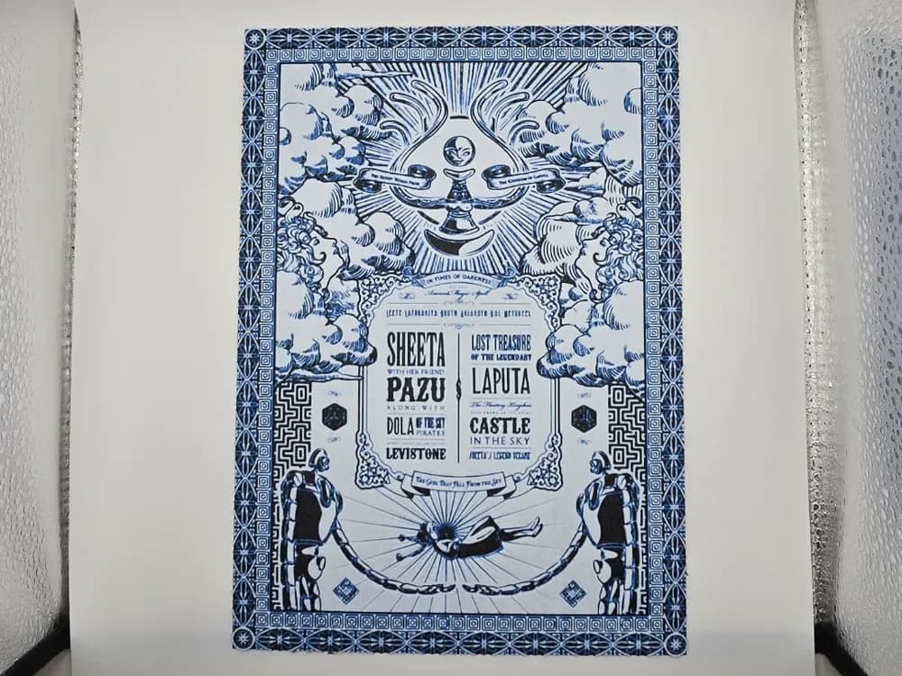 The castle in the sky by Kactus Fpv HueForge model: The castle in the sky by Kactus Fpv