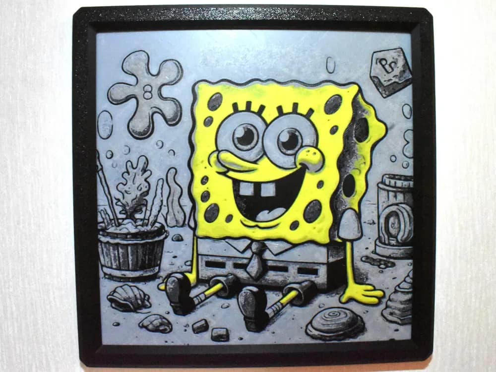 Spongebob Hueforge by Chris B HueForge model: Spongebob Hueforge by Chris B