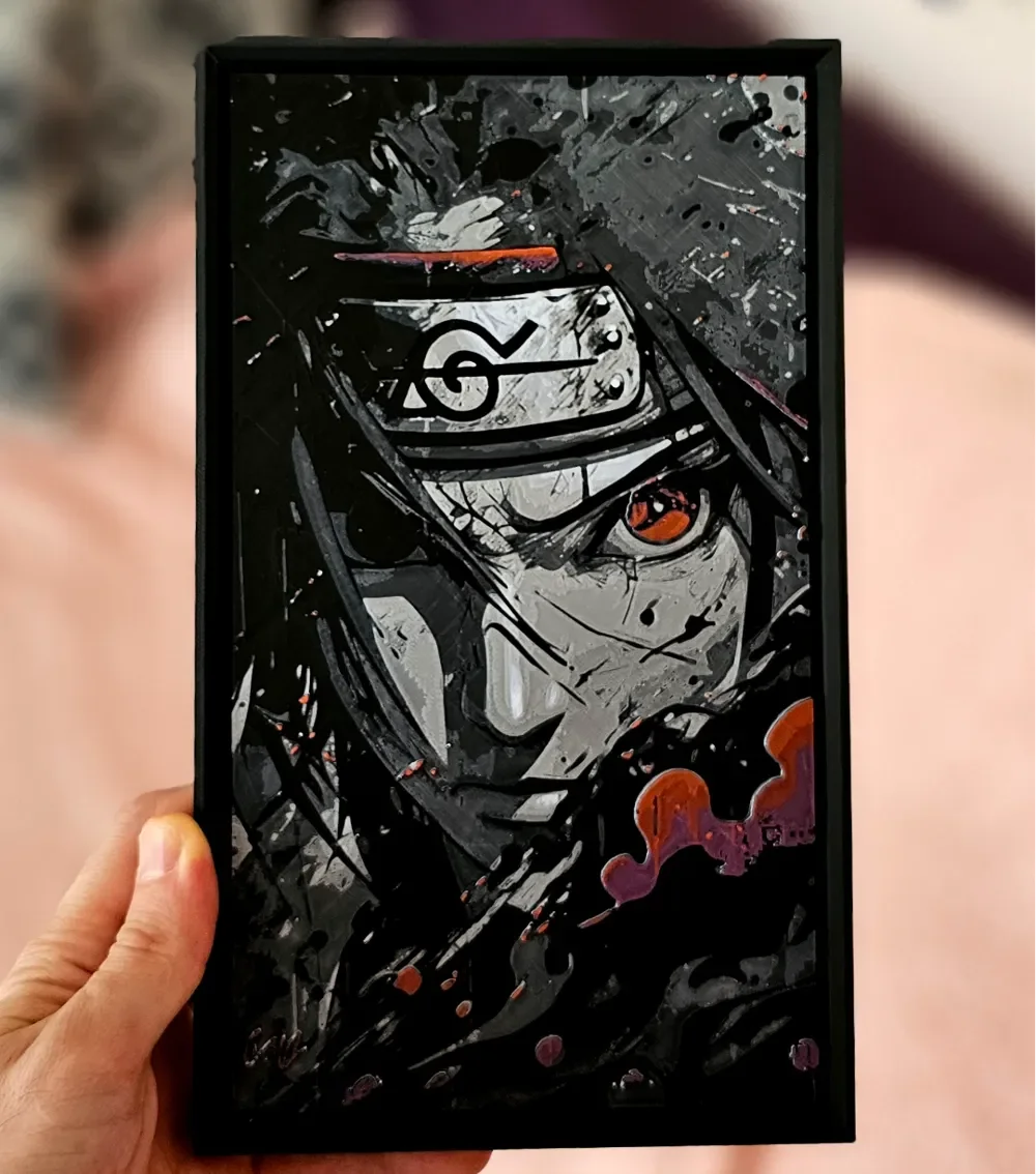 Itachi Uchiha - Naruto (HueForge) Itachi Uchiha - Naruto (HueForge)