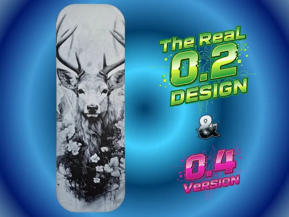 Deer Bookmark by Atrus Design HueForge model: Deer Bookmark by Atrus Design