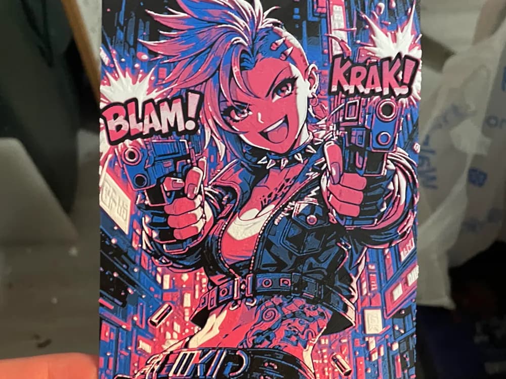 CyberPunk Woman with Guns CyberPunk Woman with Guns