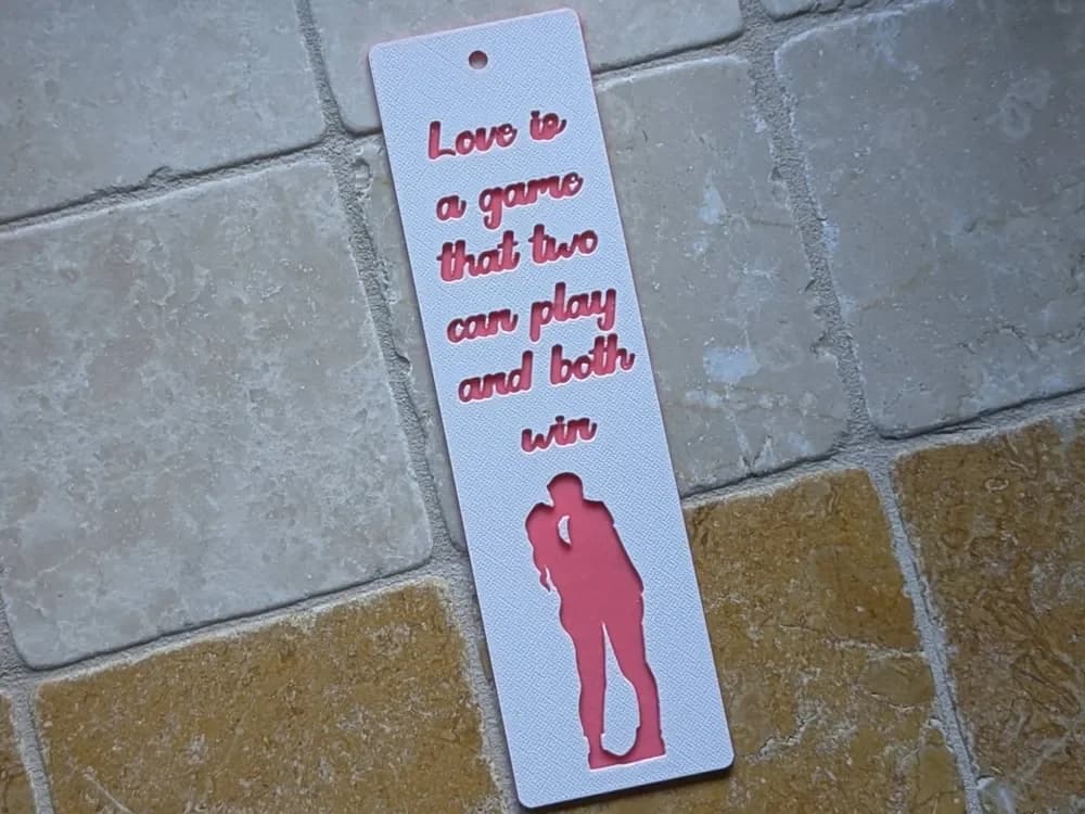 Saint Valentine's Bookmark Saint Valentine's Bookmark