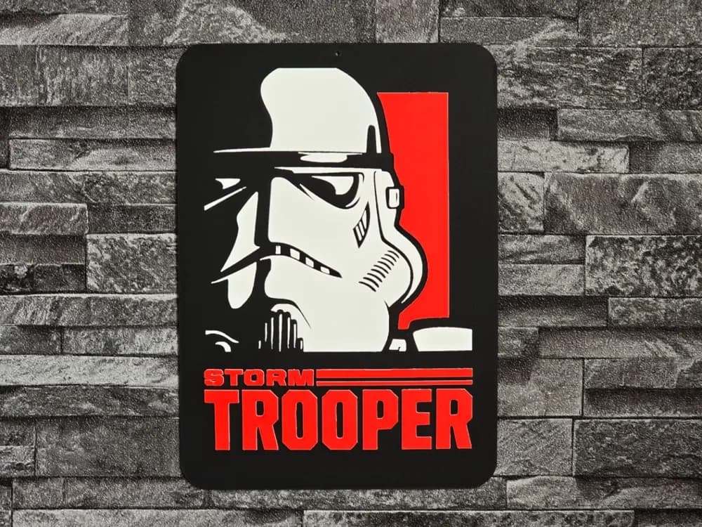 Hueforge StromTrooper StarWars by StefBull85 HueForge model: Hueforge StromTrooper StarWars by StefBull85