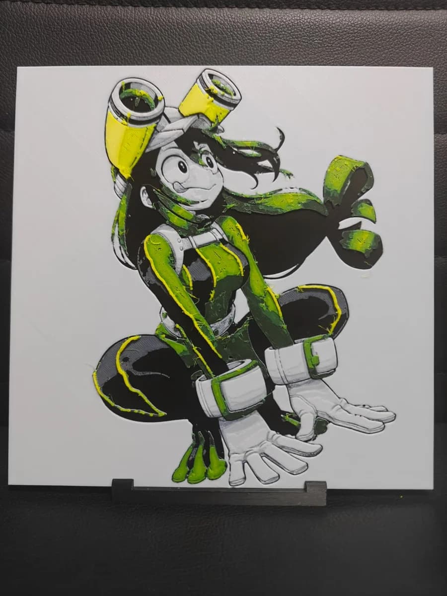 Froppy MHA by TheHueforgeLady HueForge model: Froppy MHA by TheHueforgeLady