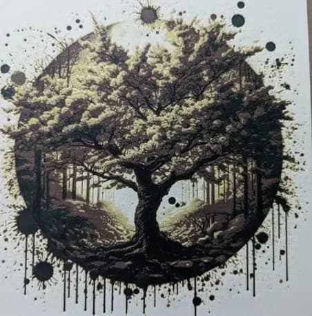 Tree of Life Hueforge by the_bearded_jedi HueForge model: Tree of Life Hueforge by the_bearded_jedi