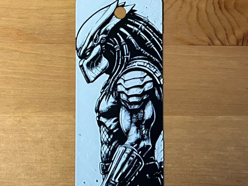 predator bookmark by Morganja HueForge model: predator bookmark by Morganja