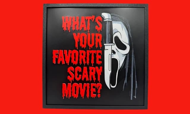 Scream - Movie Hueforge by Canadian Gamer HueForge model: Scream - Movie Hueforge by Canadian Gamer