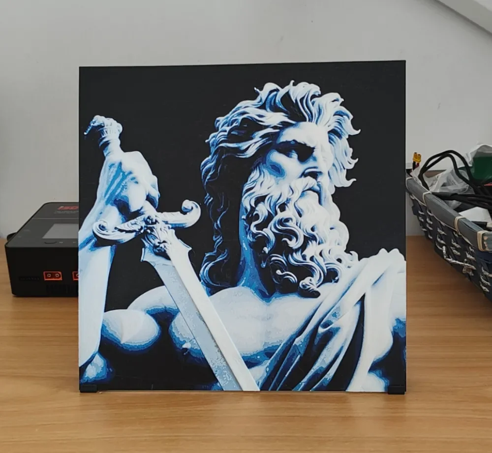 Zeus HueForge by enricoRE HueForge model: Zeus HueForge by enricoRE