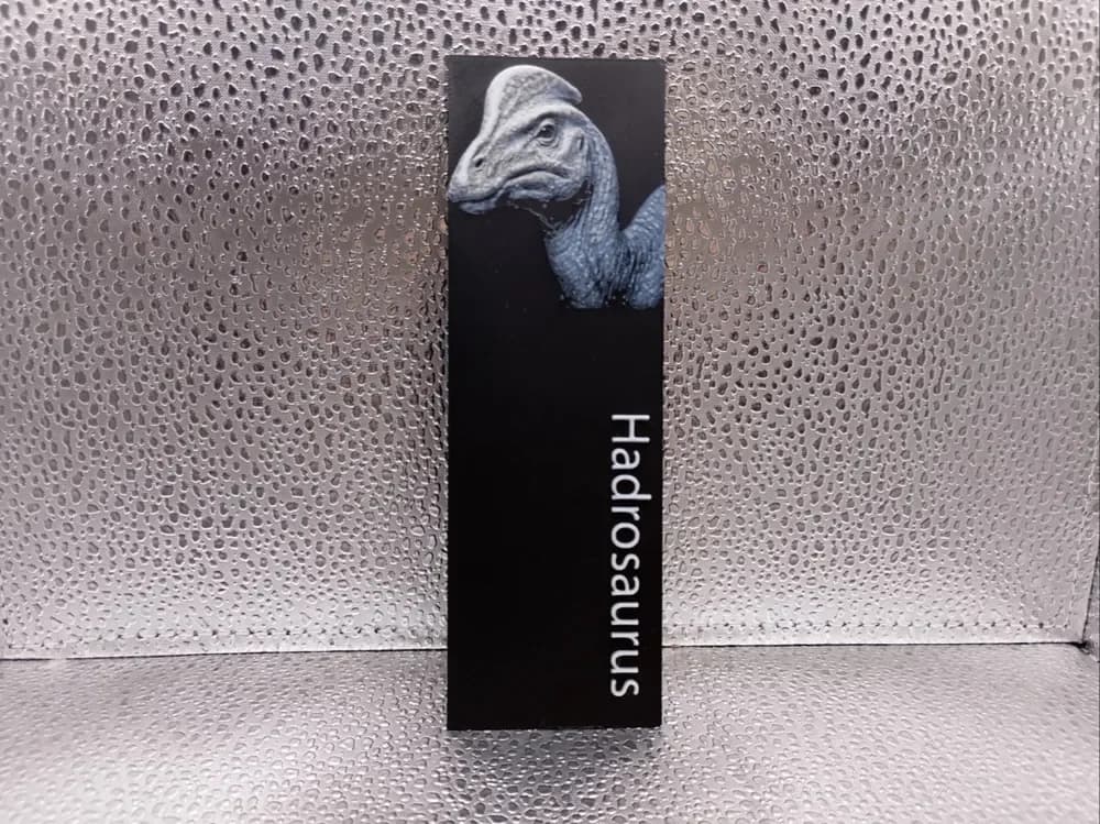 Hadrosaurus Bookmark hueforge by Borishotch Industries HueForge model: Hadrosaurus Bookmark hueforge by Borishotch Industries
