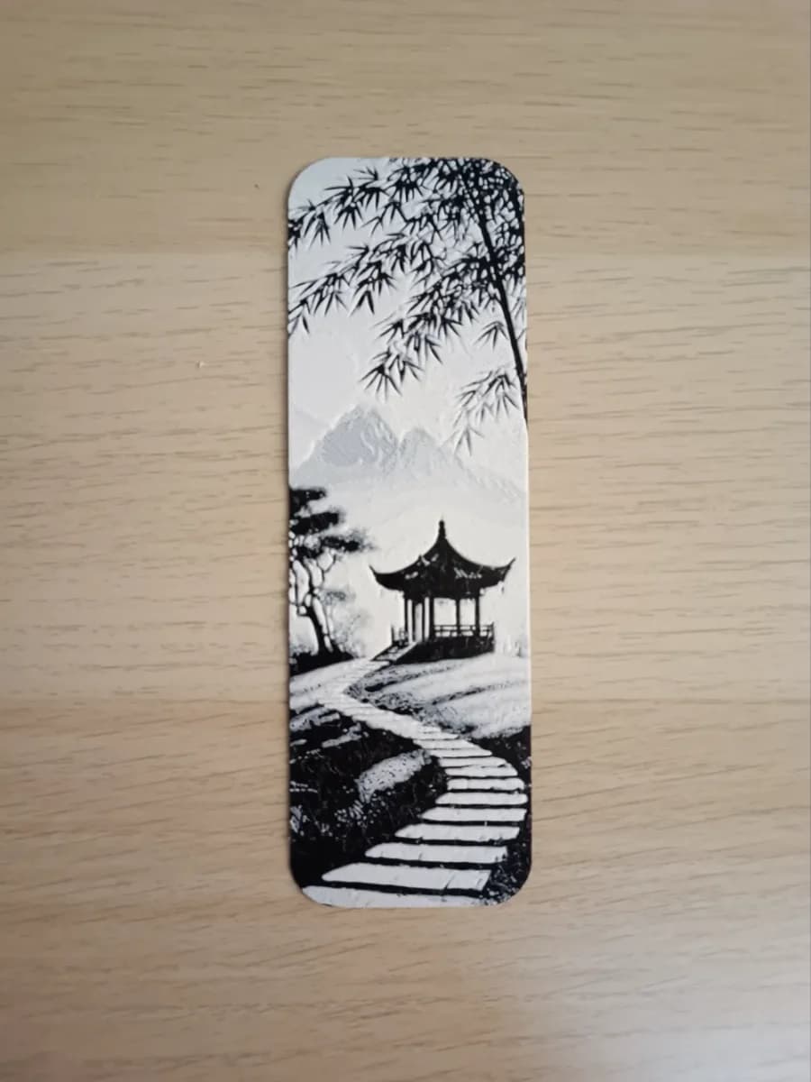 Japanese Landscape Bookmark Japanese Landscape Bookmark