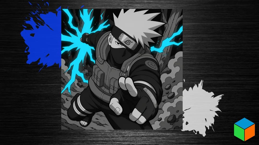Kakashi Hatake — A Splash of Turquoise Kakashi Hatake — A Splash of Turquoise