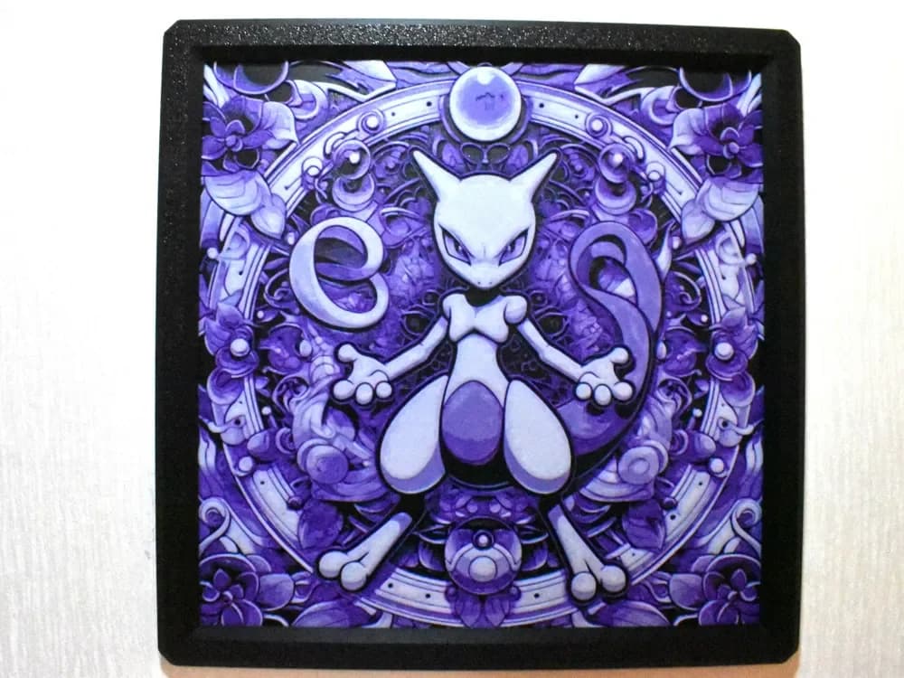 HueForge model: Mewtoo Hueforge by Chris B