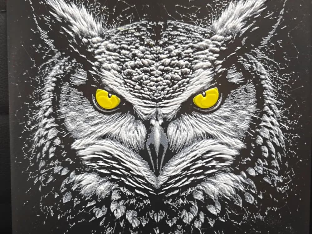 Great Horned Owl / Dark beast Series NO AMS REQ by TheHueforgeLady HueForge model: Great Horned Owl / Dark beast Series NO AMS REQ by TheHueforgeLady
