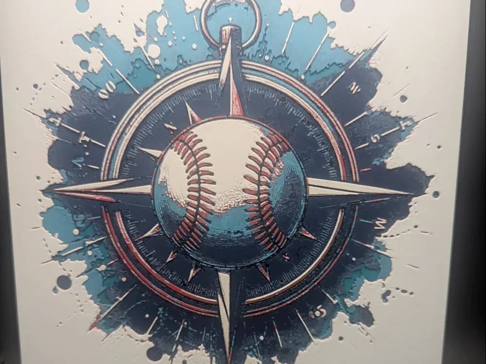 HueForge model: Mariners Hueforge by the_bearded_jedi