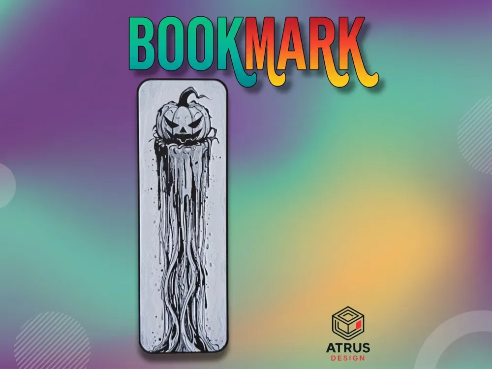 Pumpkin Halloween Bookmark Pumpkin Halloween Bookmark
