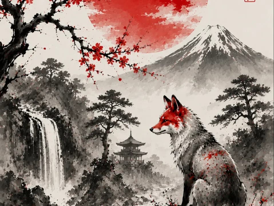 Renard Japon / EASY PRINT