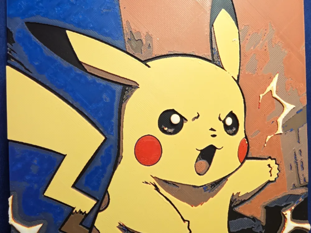 Pikachu Hueforge - Static Charge Pikachu Hueforge - Static Charge