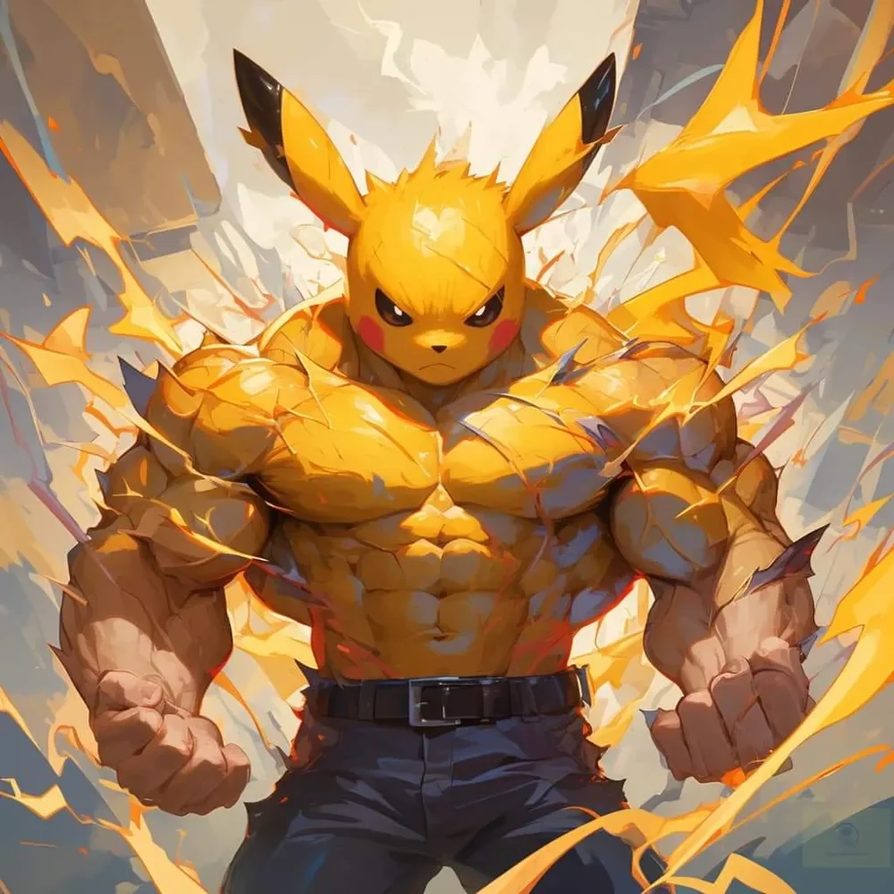 HueForge model: PikaPi by Garuda3D