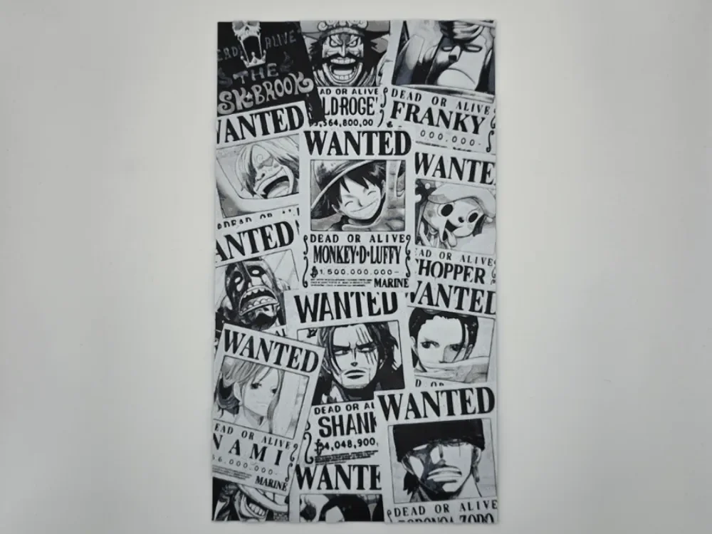 One piece Wanted by Kactus Fpv HueForge model: One piece Wanted by Kactus Fpv