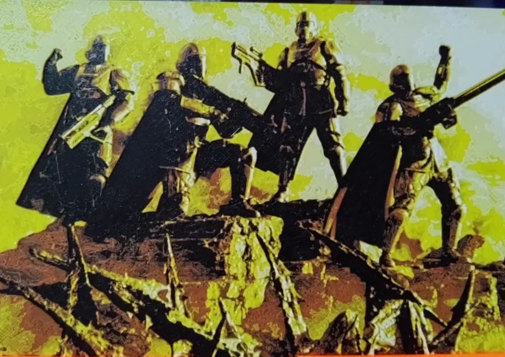 Helldivers 2 (HueForge) by Asgar3D HueForge model: Helldivers 2 (HueForge) by Asgar3D