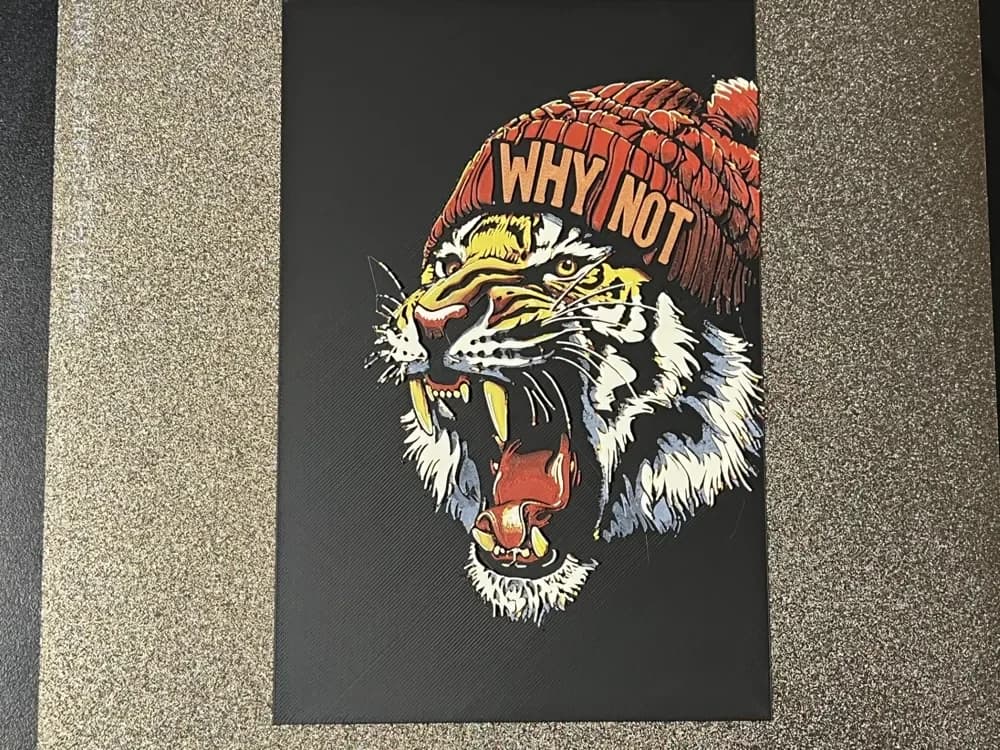 Animal Angry Tiger Hueforge by FantasyZ HueForge model: Animal Angry Tiger Hueforge by FantasyZ