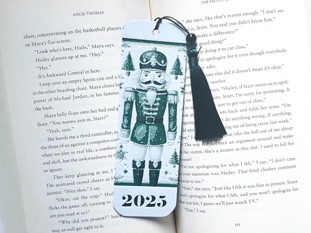 Bookmark, Nutcracker, Hueforge Bookmark, Nutcracker, Hueforge