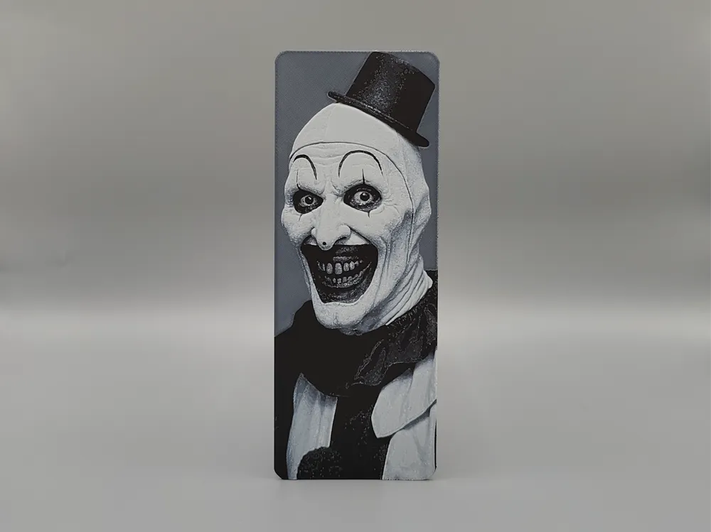 Art the Clown - Terrifier - Hueforge by Sarge HueForge model: Art the Clown - Terrifier - Hueforge by Sarge