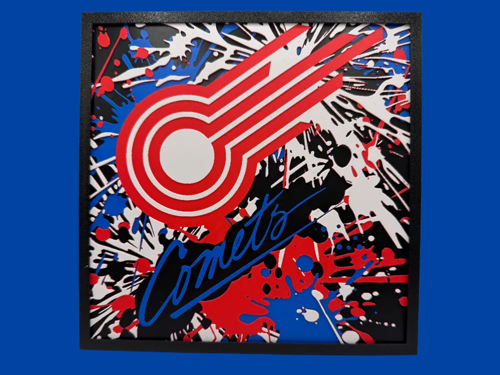 HueForge model: Kansas City Comets by Canadian Gamer