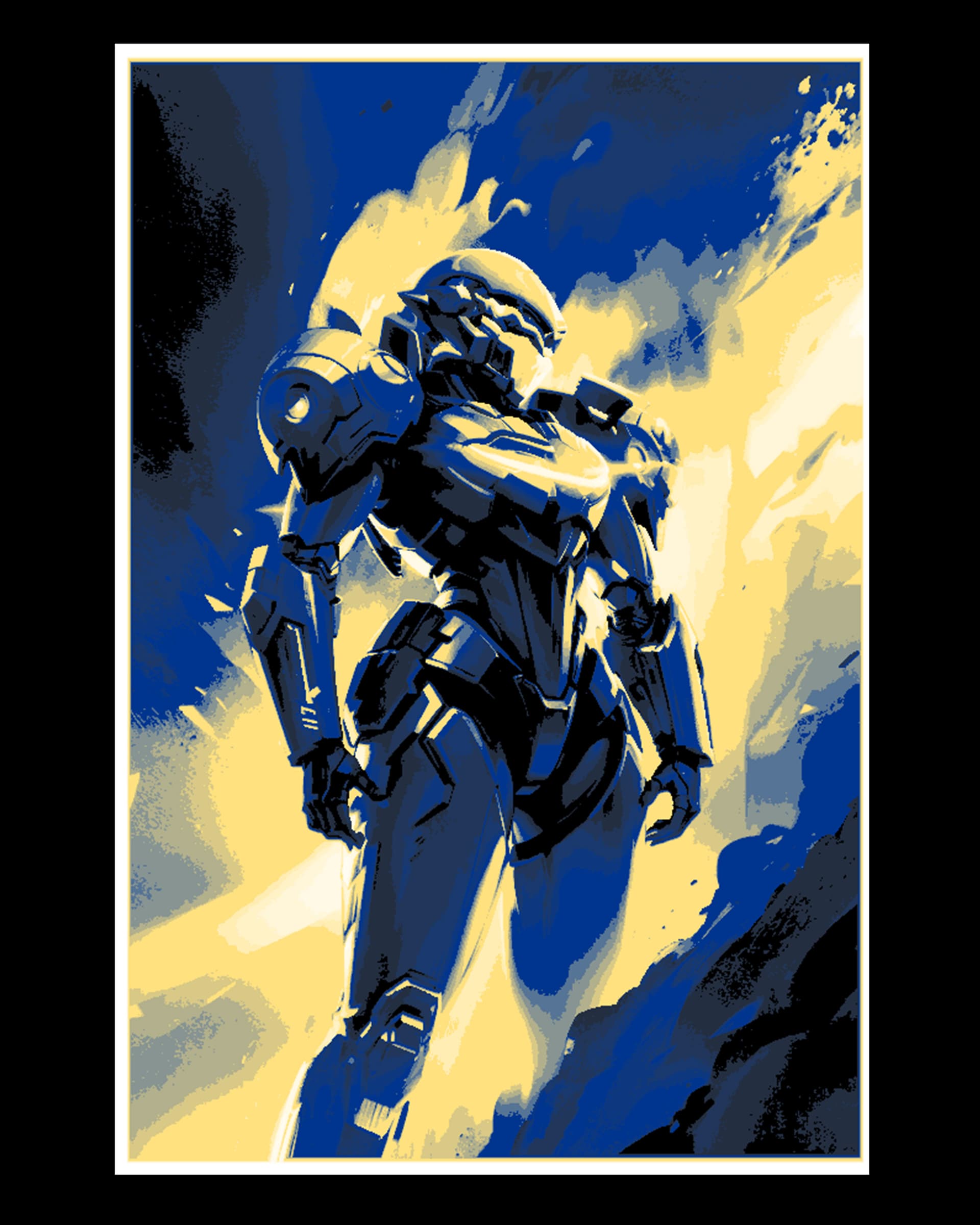 Fan Art of Samus Aran from Metroid - Wall Art Fan Art of Samus Aran from Metroid - Wall Art