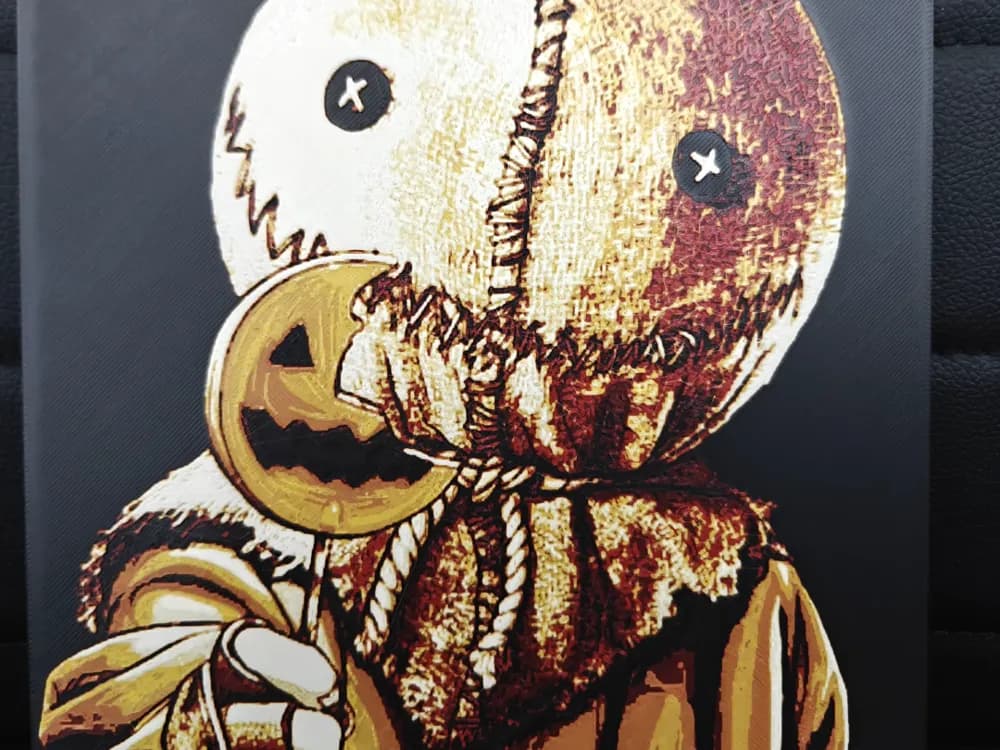 HueForge model: Sam Trick r Treat by TheHueforgeLady