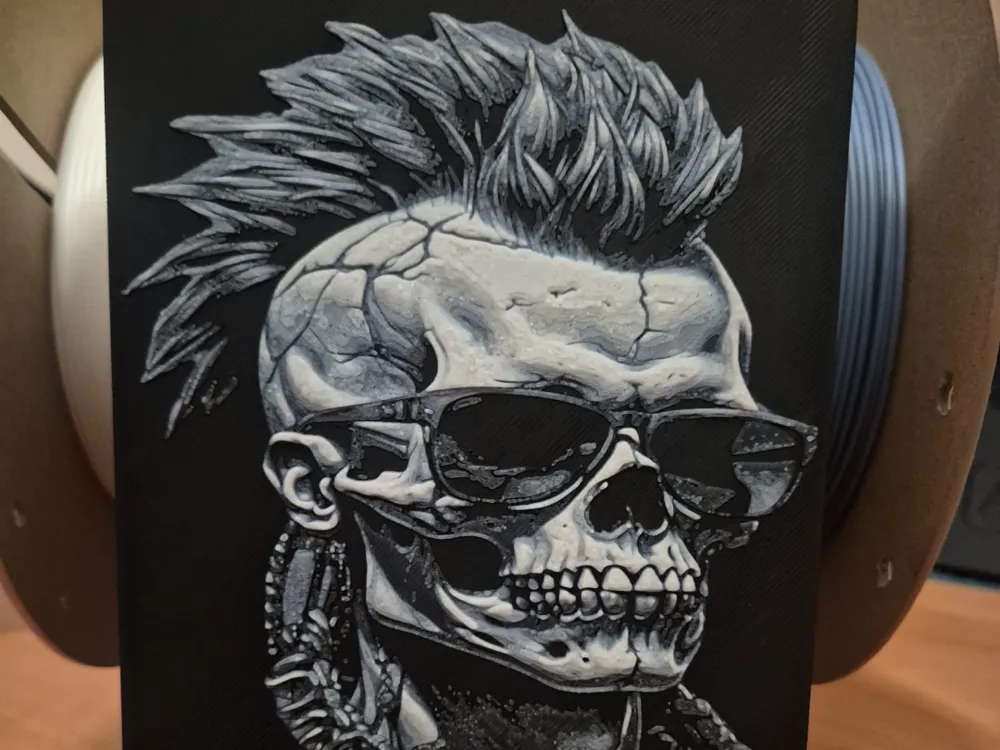 skull punk hueforge skull punk hueforge