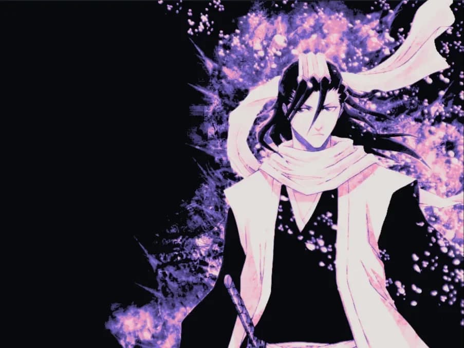 Hueforge Byakuya Kuchiki Bleach by Hueforge Maker HueForge model: Hueforge Byakuya Kuchiki Bleach by Hueforge Maker