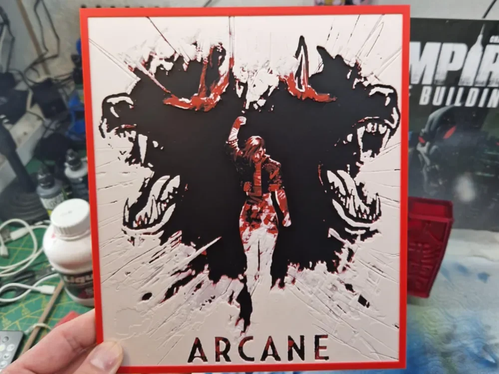 Arcane Hueforge - VI by Dakiren HueForge model: Arcane Hueforge - VI by Dakiren
