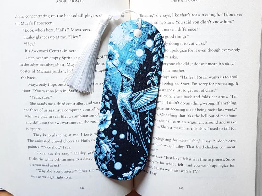 Bookmark, Hummingbird by Dame Jo HueForge model: Bookmark, Hummingbird by Dame Jo